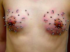 Pierced tits